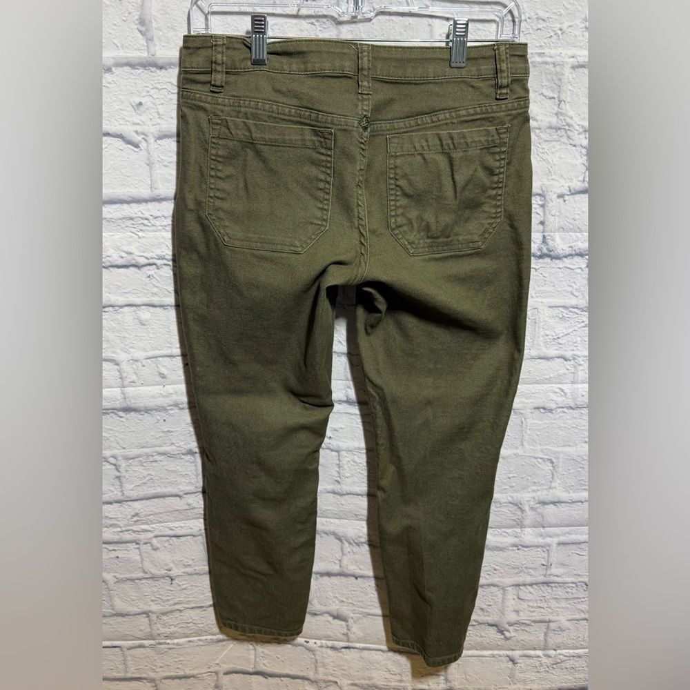 Prana Jett Capri Pants, Green, Size 4/27 - Picture 7 of 10